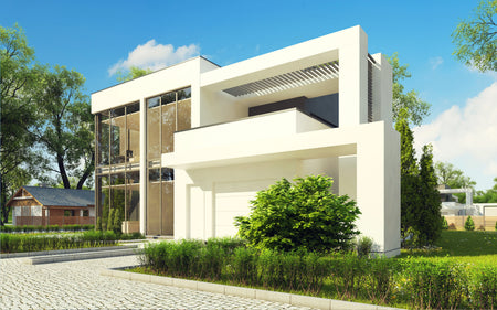 Proiect Casă  – Perspectivă Laterală