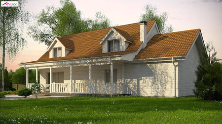 Proiect Casă  – Randare Grădină & Terasă