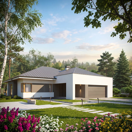Proiect Casă  – Randare Grădină & Terasă