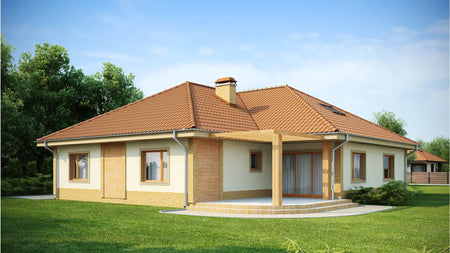 Proiect Casă  – Randare Grădină & Terasă