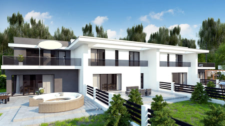 Proiect Casă  – Randare Grădină & Terasă
