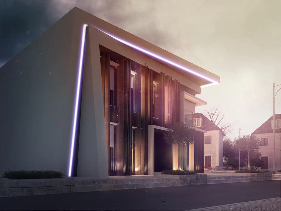 Proiect Casă  – Randare 3D Fațadă Principală | arhi-MAG