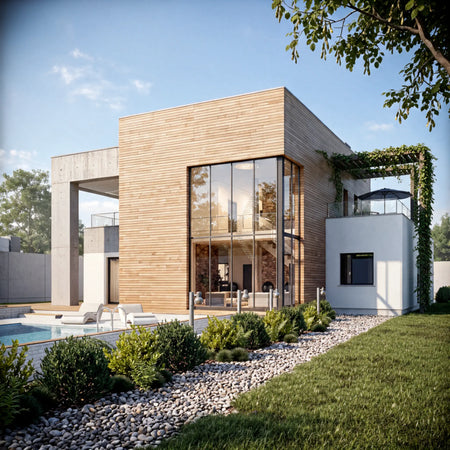 Proiect Casă  – Randare Grădină & Terasă