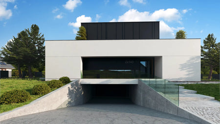 Proiect Casă  – Perspectivă Laterală